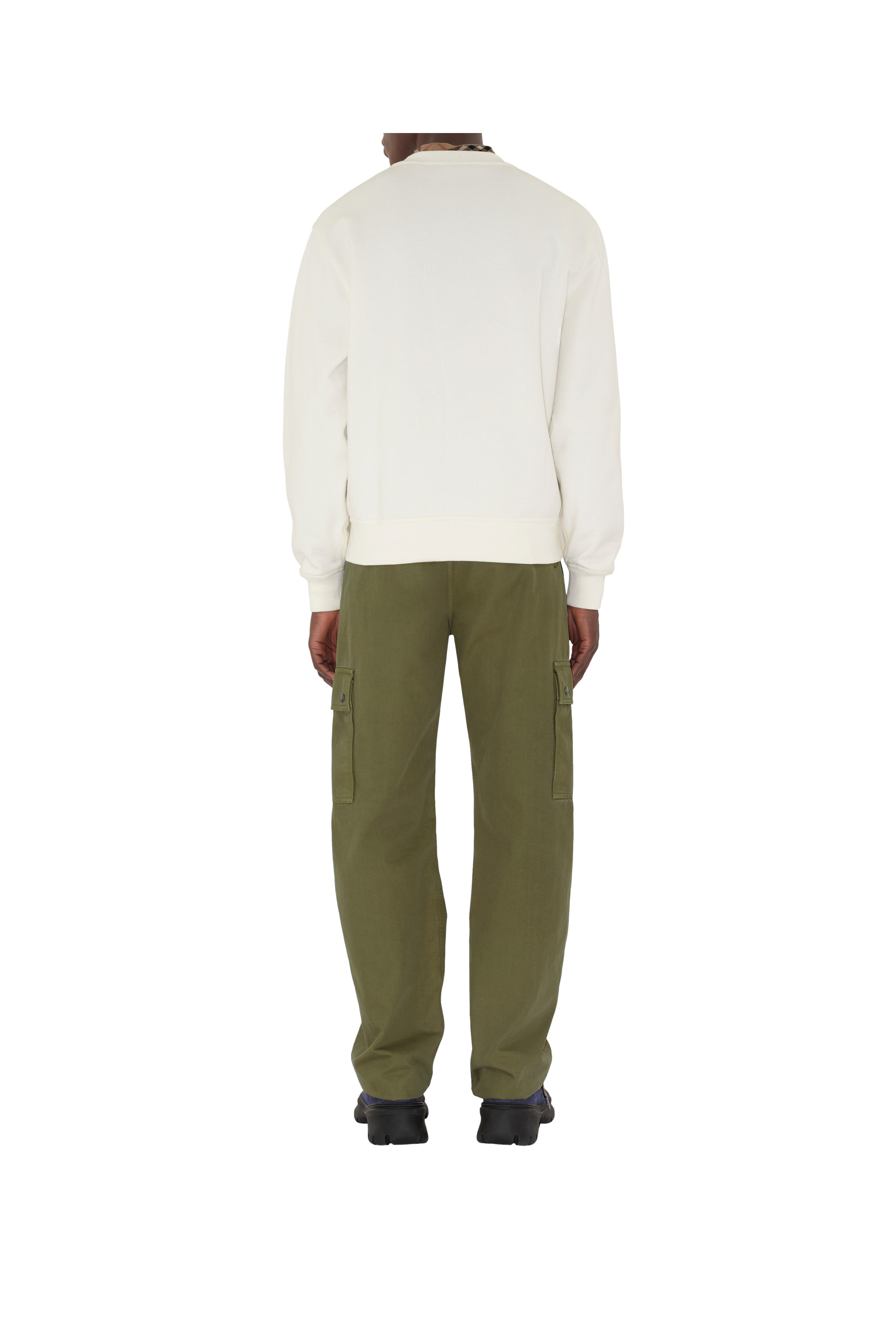 Burberry Cross Stitch EKD Cotton Sweatshirt (Men) | Nordstrom