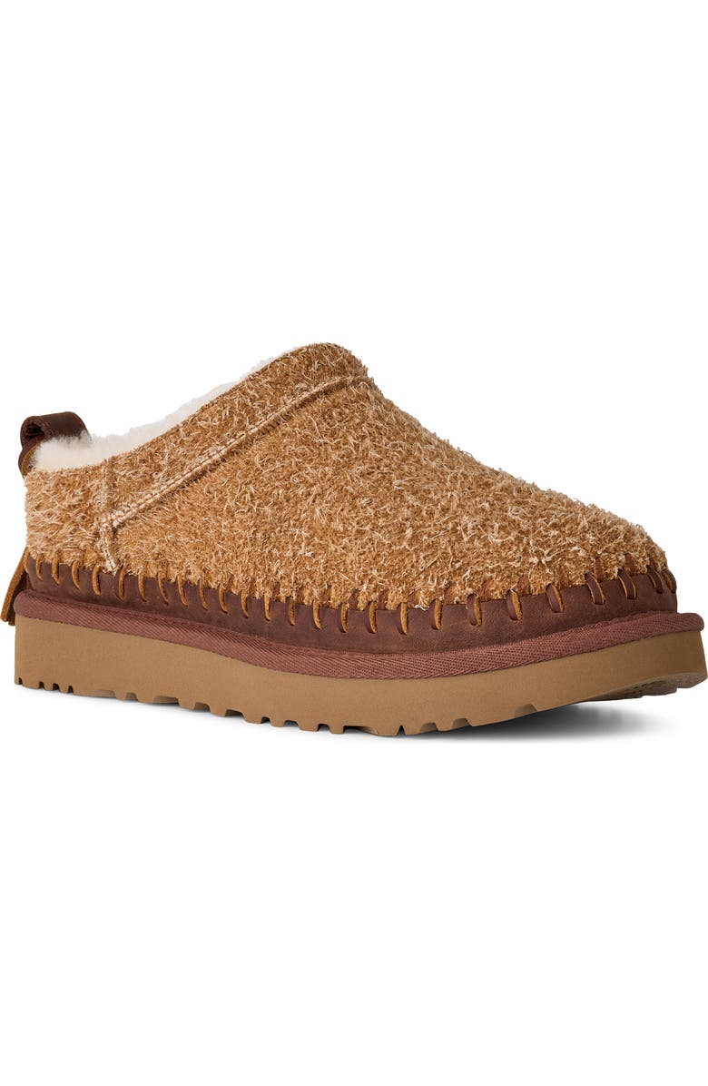 UGG<sup>®</sup> Classic Micro Biarritz Slipper, Main, color, Chestnut