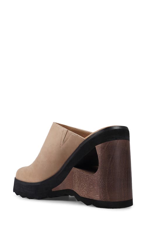 Candies Candie's Nichola Platform Clog In Beige
