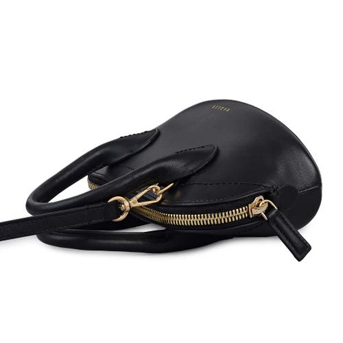Radley The Muriel Micro Ziptop Satchel Bag In Black