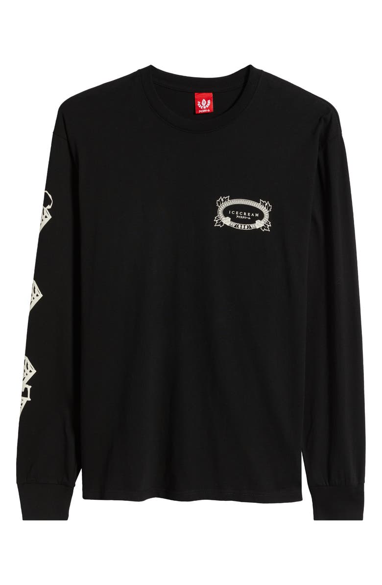 ICECREAM GFH/GFW Logo Long Sleeve Graphic T-Shirt, Alternate, color, 
