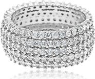 SHYMI Pavé Cigar Band Ring