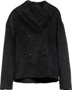 Loulou de Saison Wes Alpaca & Wool Double Breasted Jacket