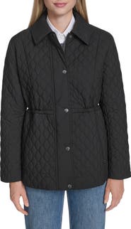 Cole Haan Honeycomb Quilted Jacket