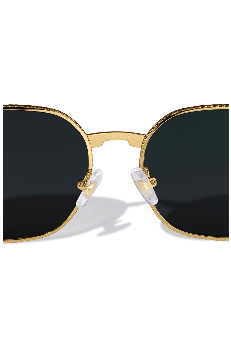 Ammiras 52mm Sunglasses, Alternate, color, Black/Gold