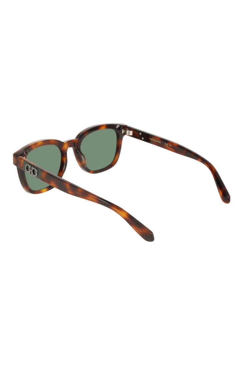 54mm Rectangle Sunglasses, Alternate, color, TORTOISE