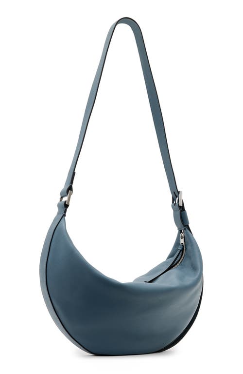 Allsaints Half Moon Leather Shoulder Bag