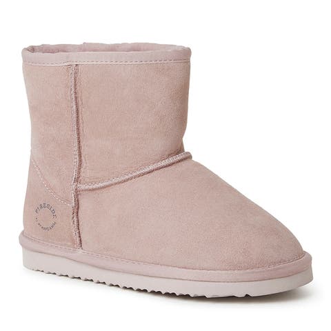 Fireside By Dearfoams Rosebery Genuine Shearling Boot (Women)