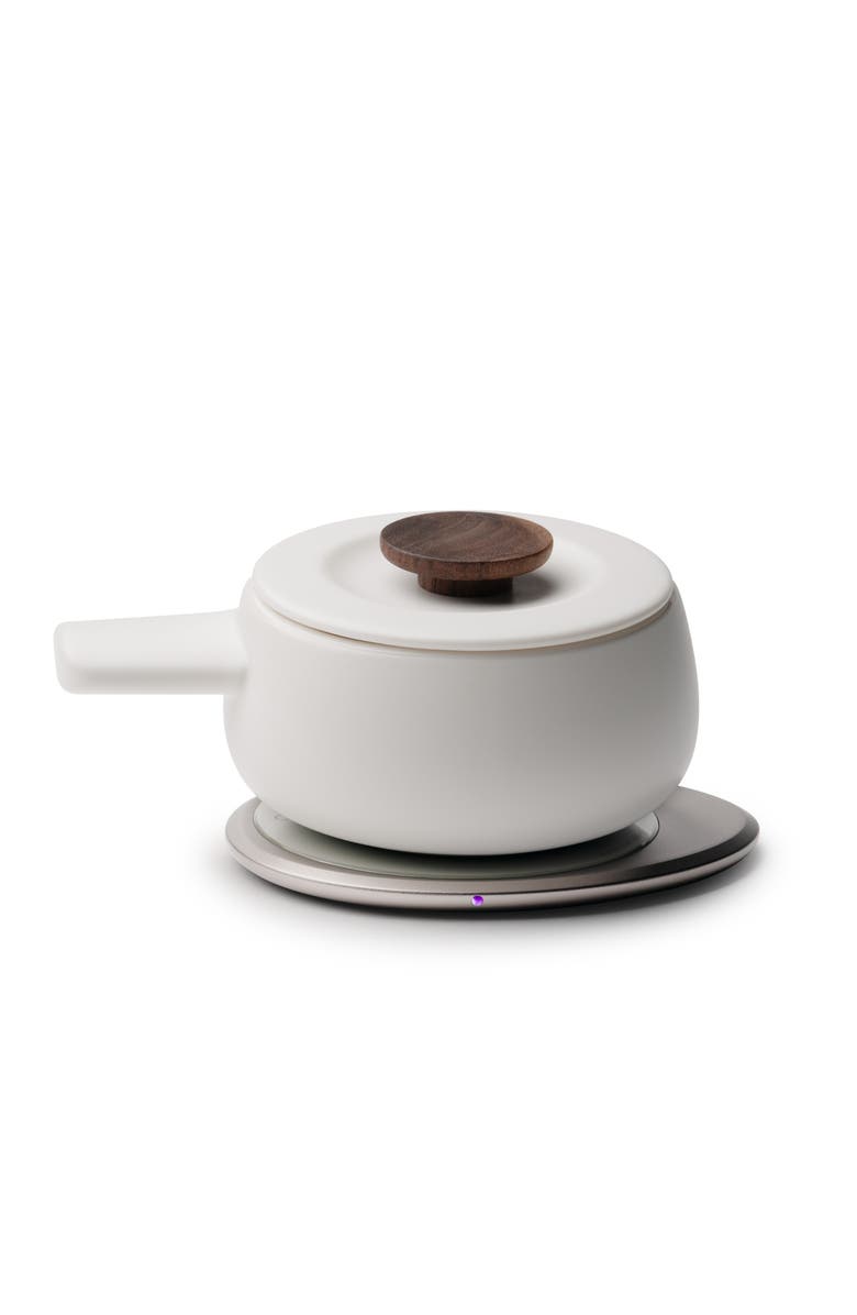 OHOM INC Fondi Self-heating Fondue Set, Main, color, Jasmine White