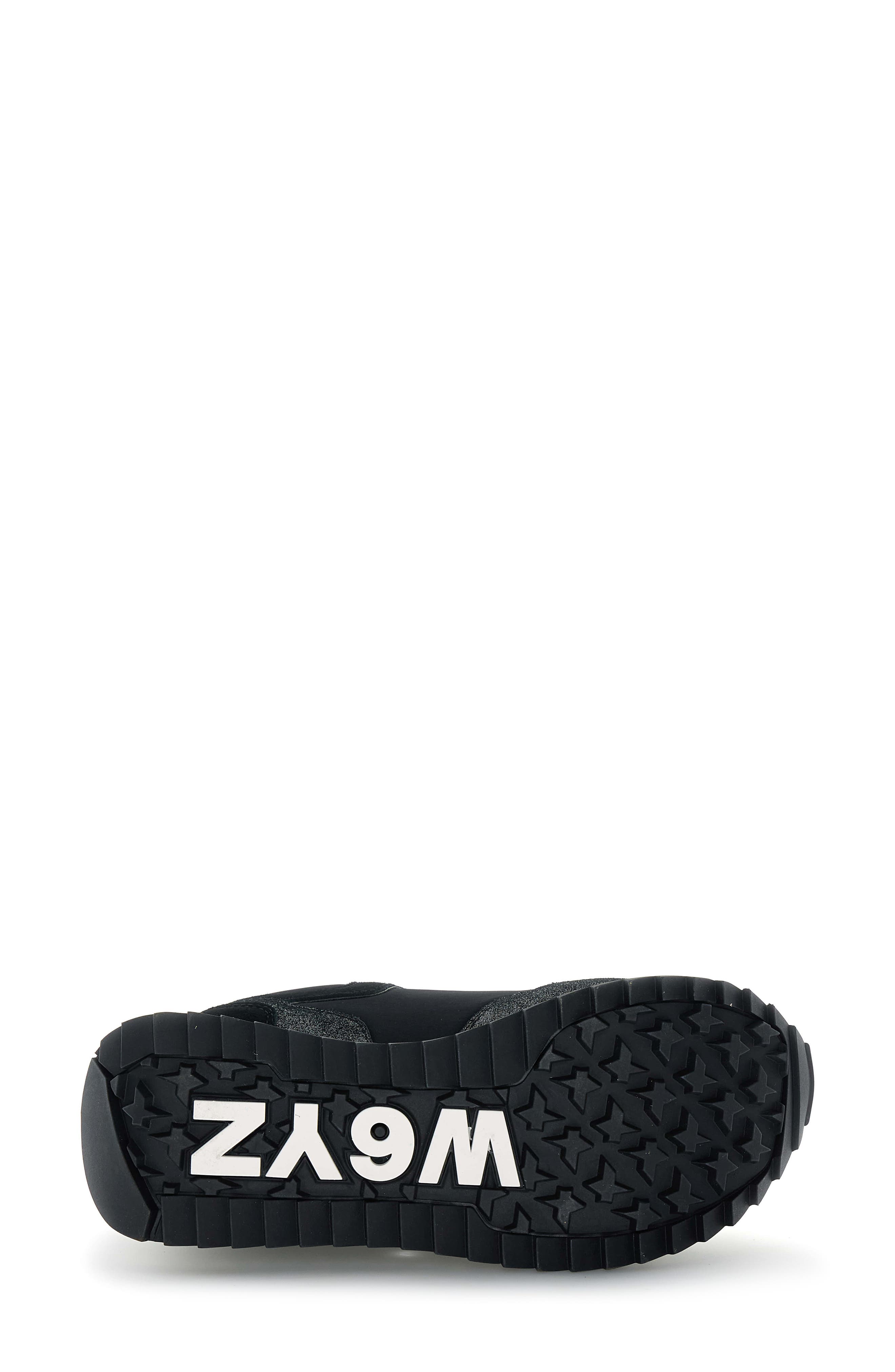 Deva Platform Sneaker, Alternate, color, BLACK