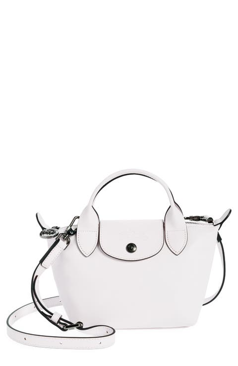 Extra Small Le Pliage Leather Top Handle Bag