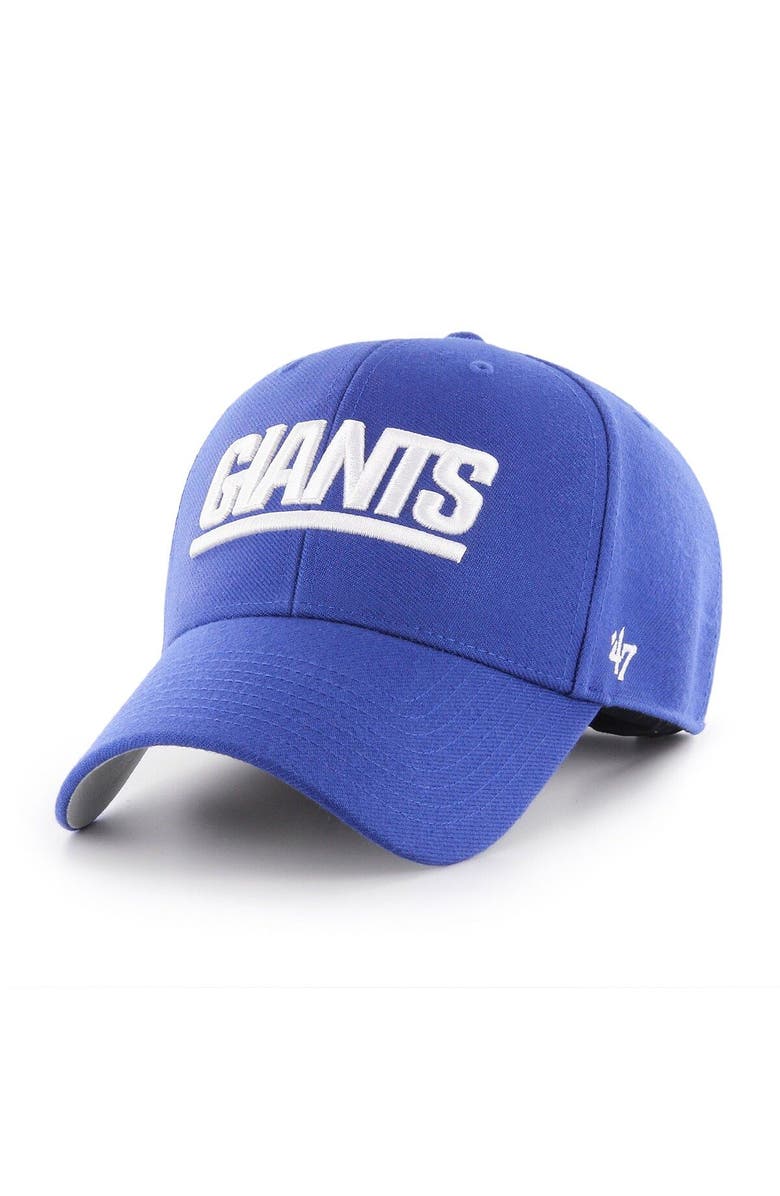 '47 Men's '47 Royal New York Giants MVP Adjustable Hat, Main, color, Royal