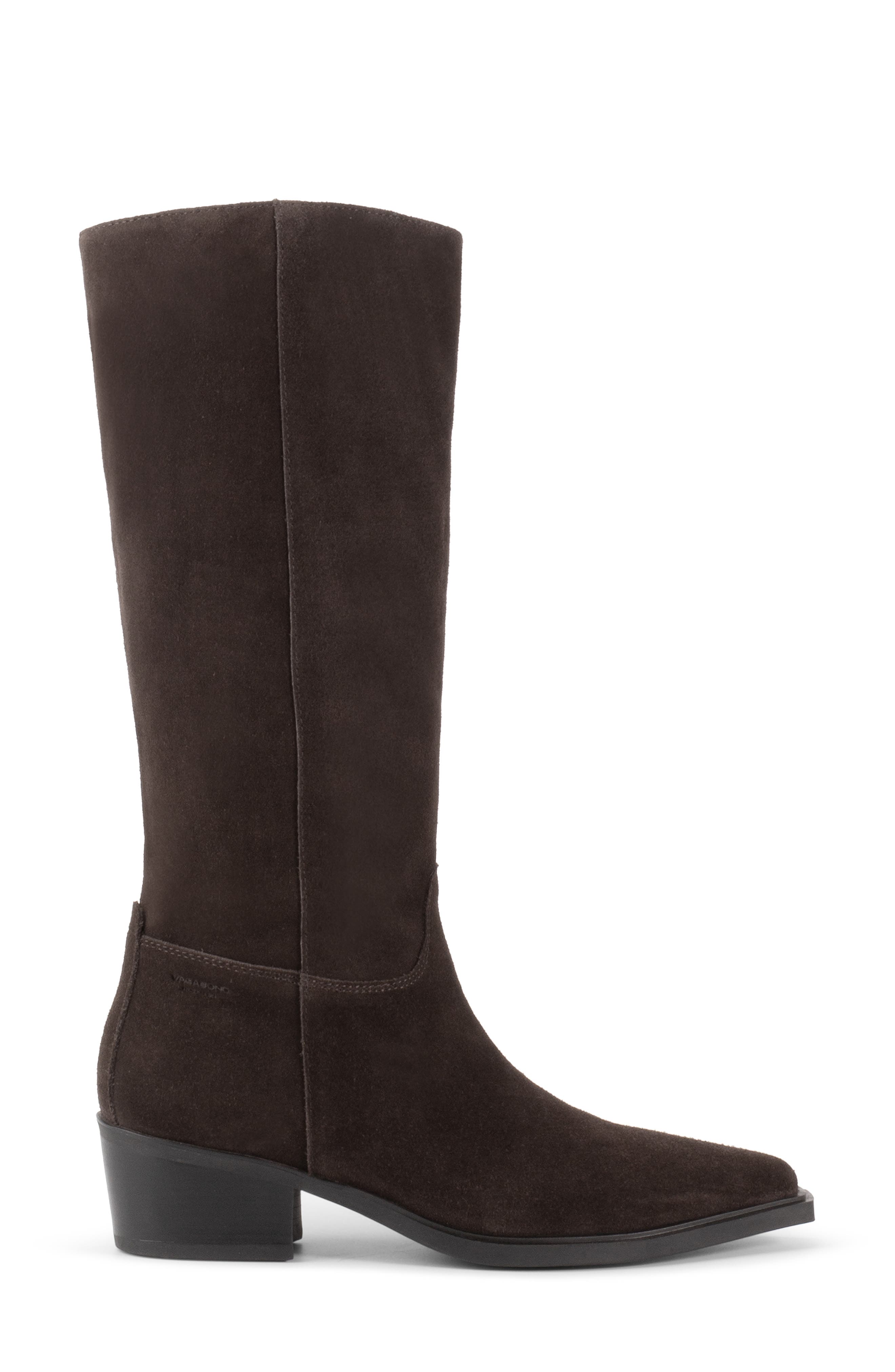 Vagabond Shoemakers Kelsey Knee High Boot, Alternate, color, Java Suede
