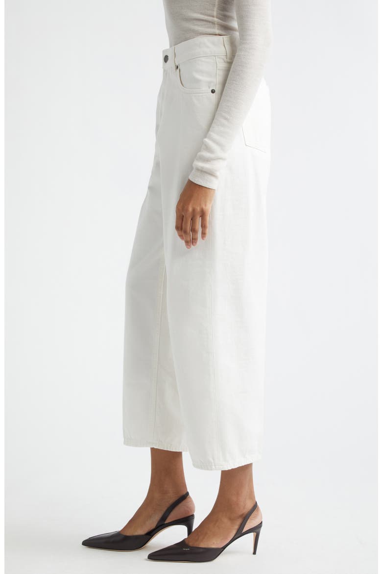 Betty Bull Straight Leg Jeans, Alternate, color, OFF WHITE