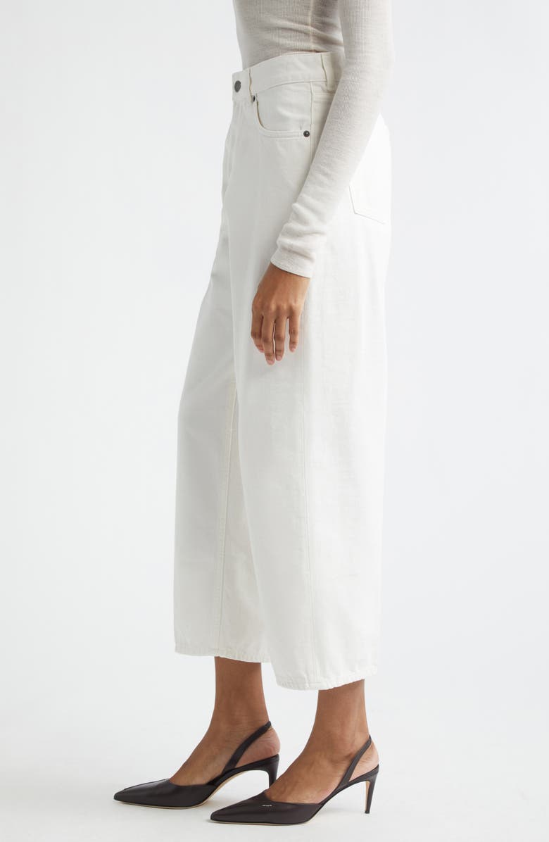 Haikure Betty Bull Straight Leg Jeans, Alternate, color, Off White