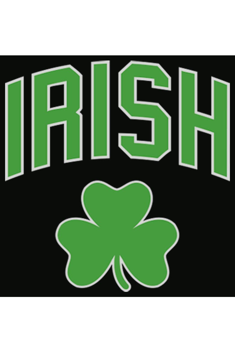 Boys' St. Patrick's Day Irish Shamrock Graphic Tee, Alternate, color, Black