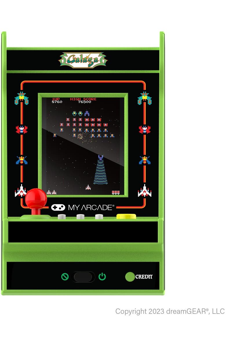 My Arcade Dgunl4197 Galaga/Galaxian Nano Player, Alternate, color, Multicolor