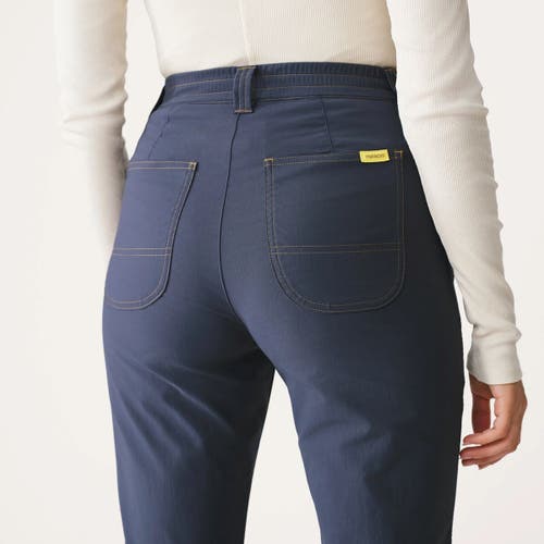 Hikerkind Kick Flare Trousers In Blue