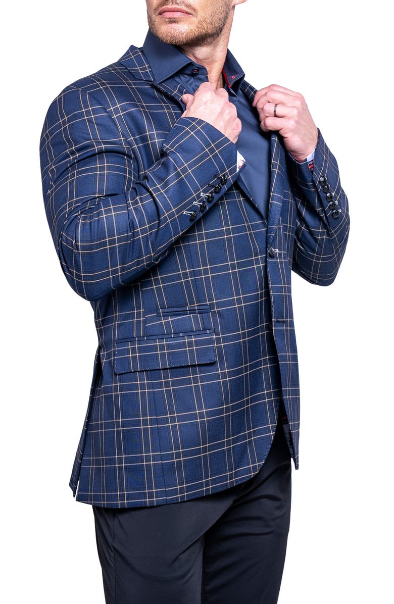 Maceoo Socrate Evo Ascension2132 Blazer, Alternate, color, Blue