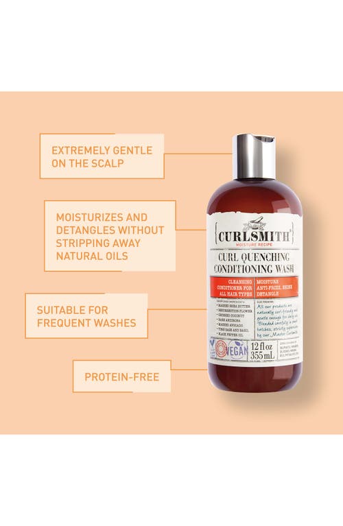 Curlsmith Curl Quenching Conditioning Wash In Transparent