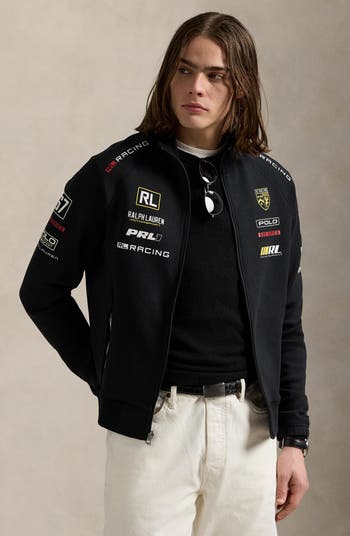 Polo Ralph Lauren Quilted Stretch Double-Knit Track Jacket