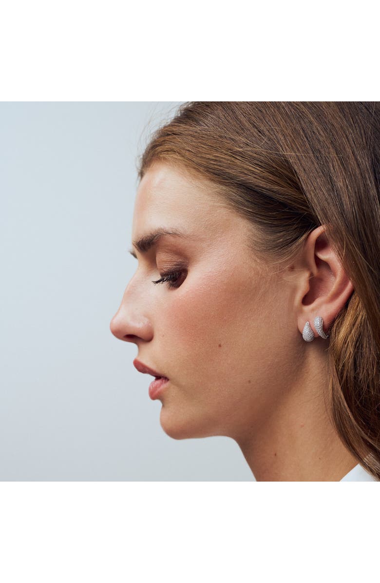 Sif Jakobs Jewellery Earrings Goccia Circolo, Alternate, color, 925 Sterling Silver