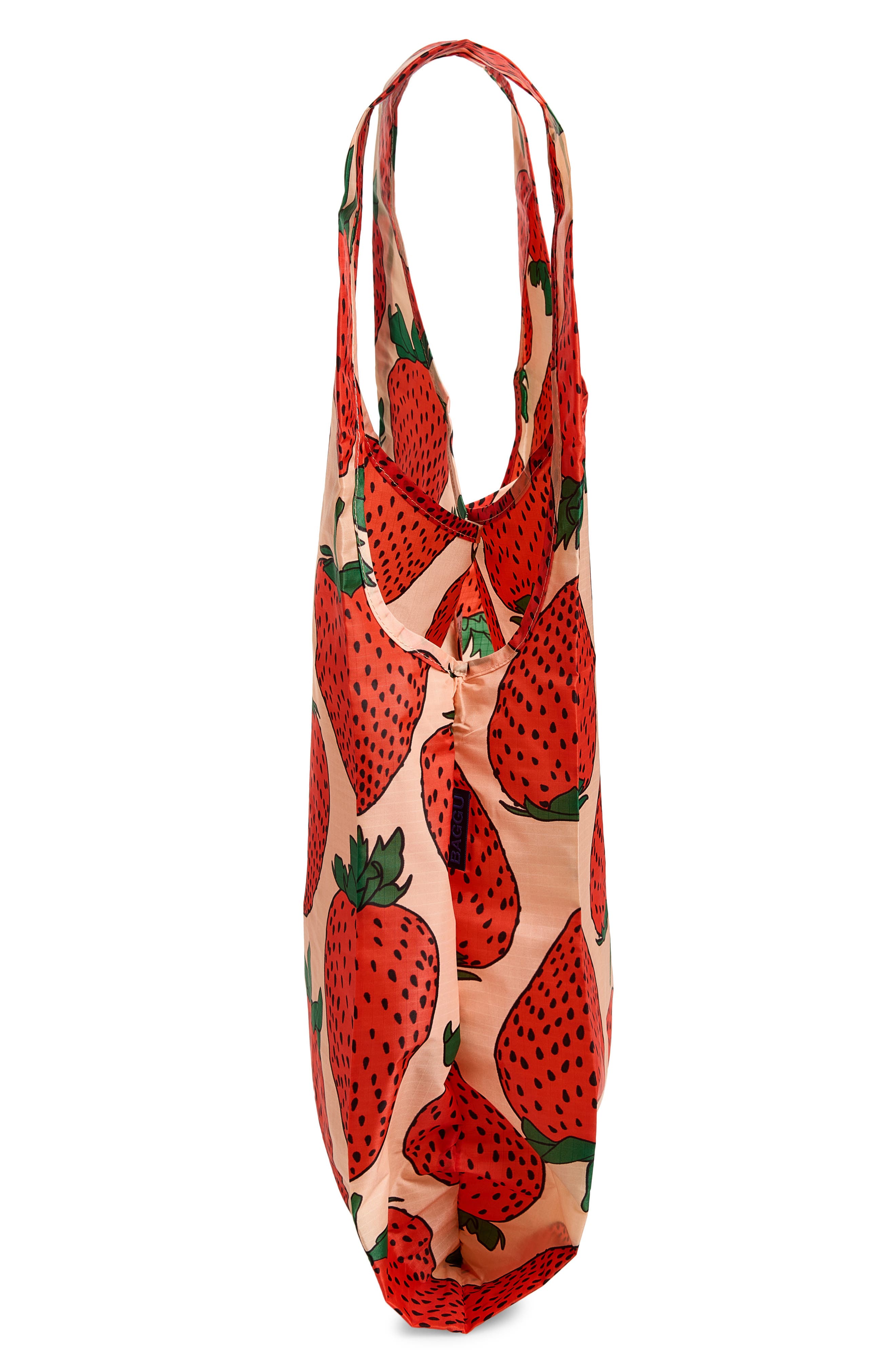 Standard Baggu Bag, Alternate, color, STRAWBERRY