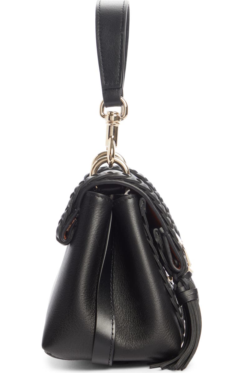 Chloé Mini Penelope Leather Crossbody Satchel, Alternate, color,