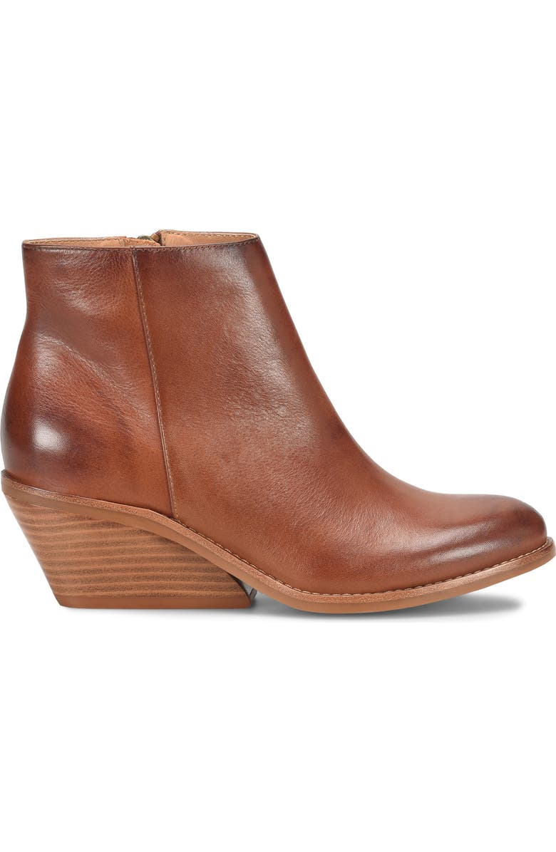 Söfft Nina Wedge Bootie, Alternate, color, Luggage