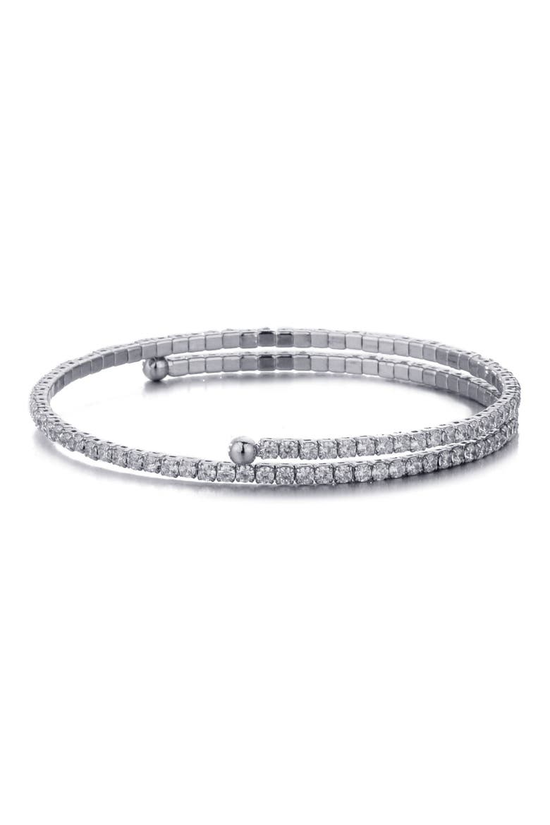 5-Piece Assorted Bracelets Set, Alternate, color, SILVER