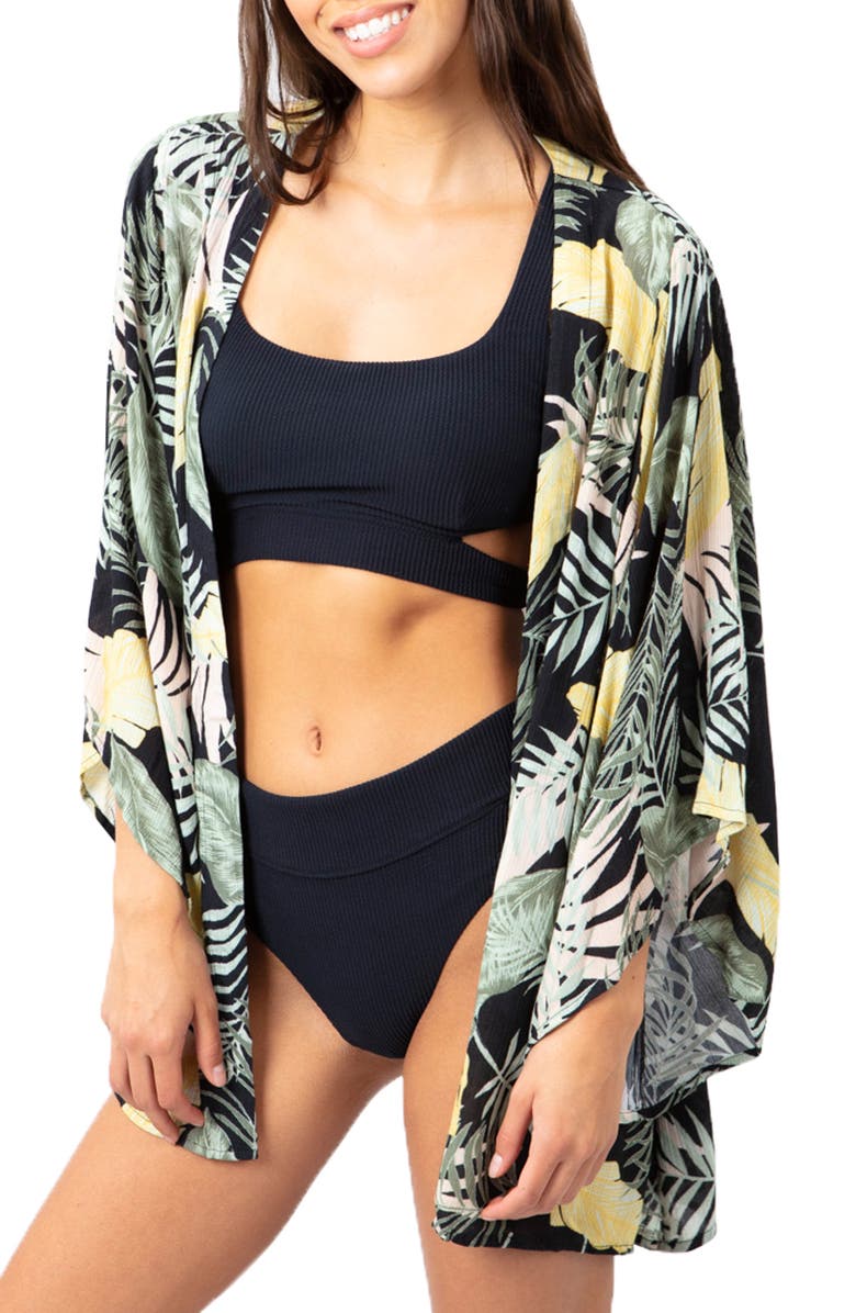 Rip Curl Coastal Palms Cover-Up Wrap, Main, color, 