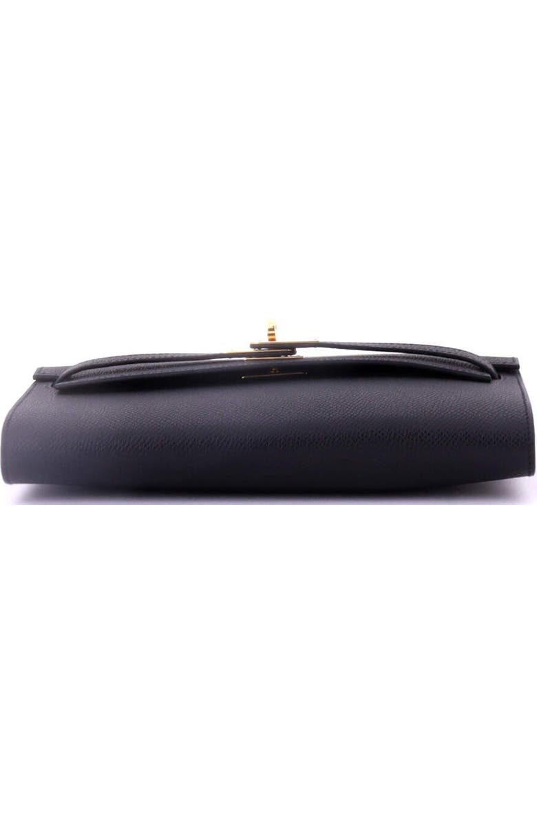 Pre-Owned Hermes Kelly To Go Wallet Epsom, Alternate, color, Noir