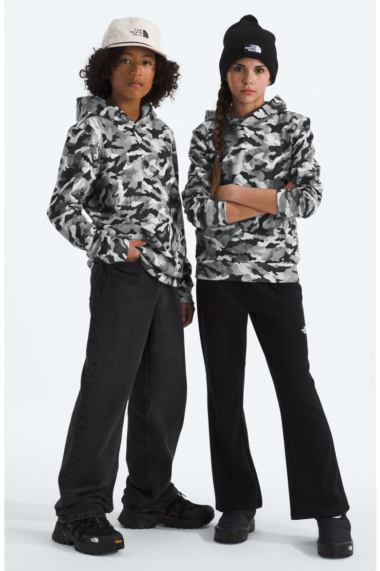 Kids' Teen Evolution Cotton Blend Terry Fleece, Alternate, color, SMOKED PEARL TNF CAMO