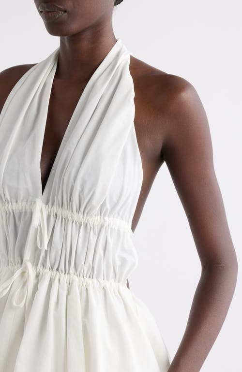 Dries Van Noten Ceana Halter Peplum Top