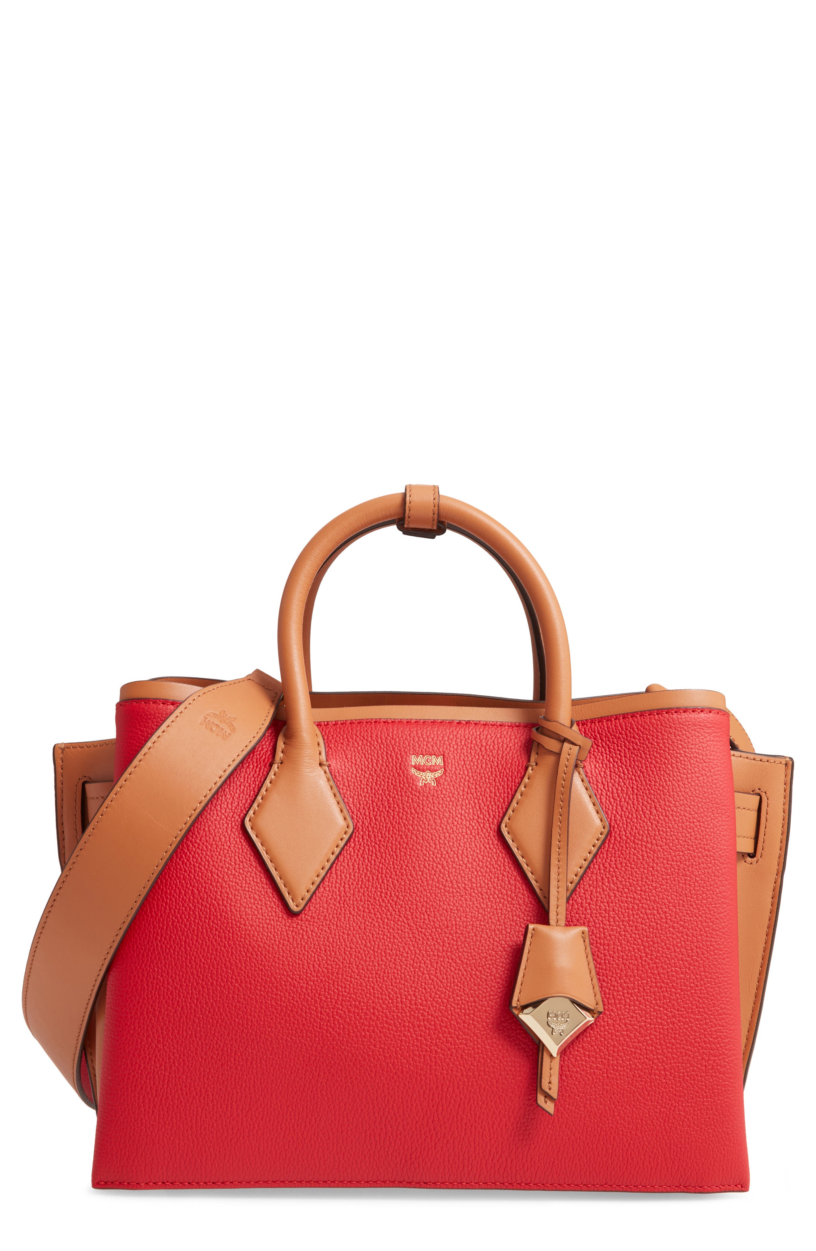 MCM Medium Neo Milla Park Avenue Leather Tote (Women) | Nordstrom