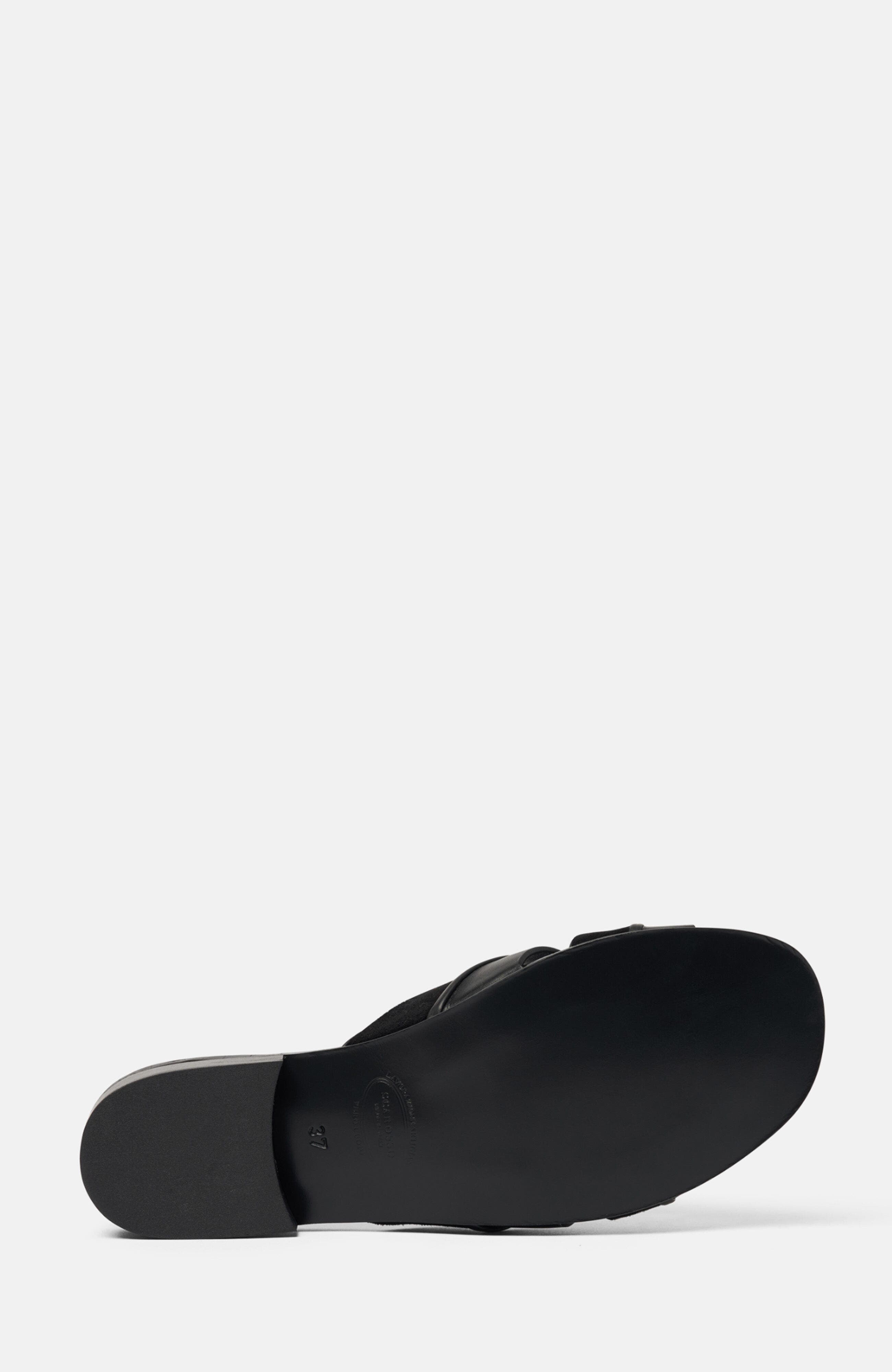 Anna Sandals, Alternate, color, Black - Calf