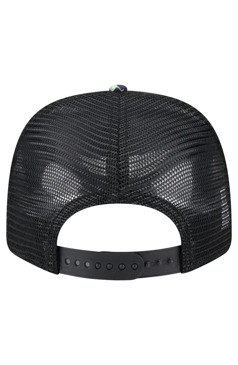 New Era Men's New Era  Navy/Black Tampa Bay Buccaneers Adventure Drinks Pattern 9SEVENTY Stretch-Snap Hat, Alternate, color, 