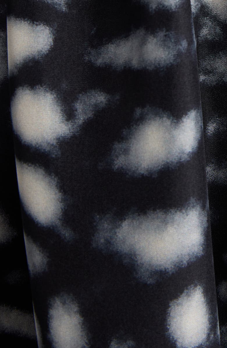 Dries Van Noten Deana Print Silk Halter Neck Midi Dress, Alternate, color, 