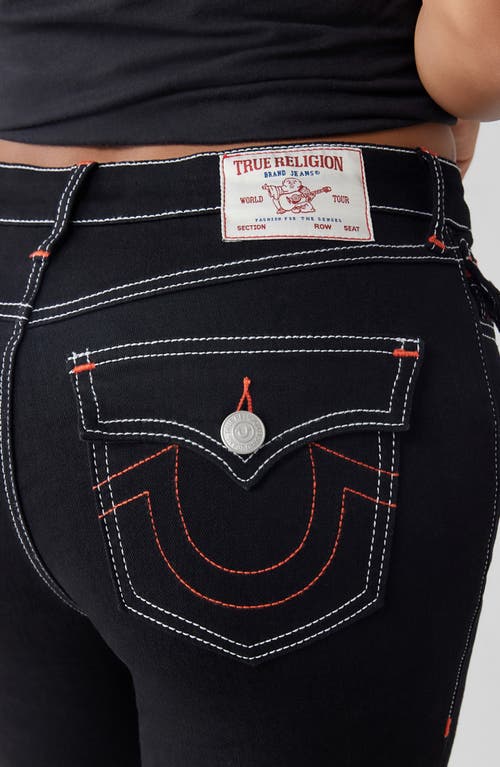 TRUE RELIGION TRUE RELIGION BECCA FLAP POCKET BOOTCUT JEANS 