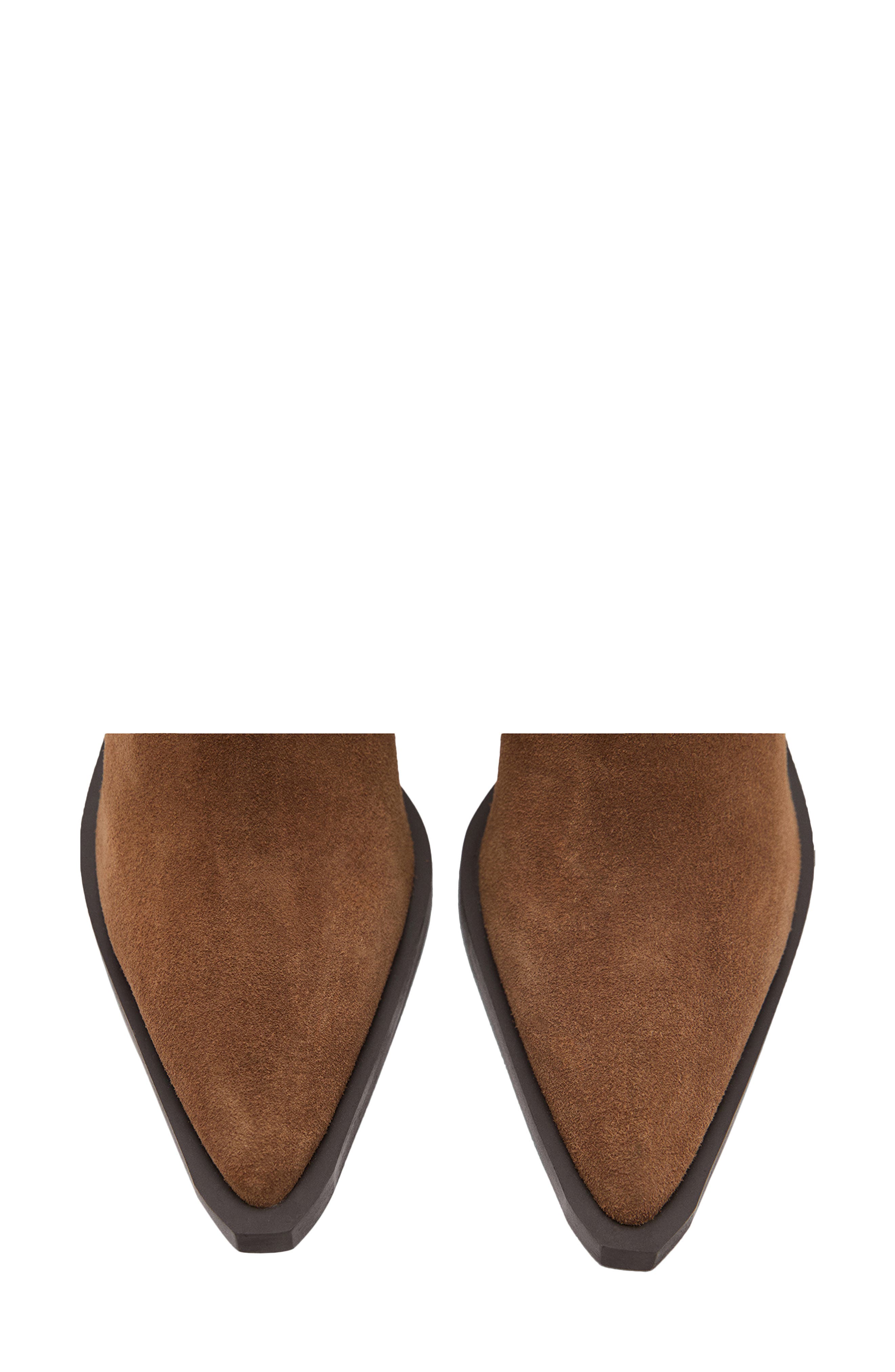 MANGO Pointed Toe Bootie, Alternate, color, 