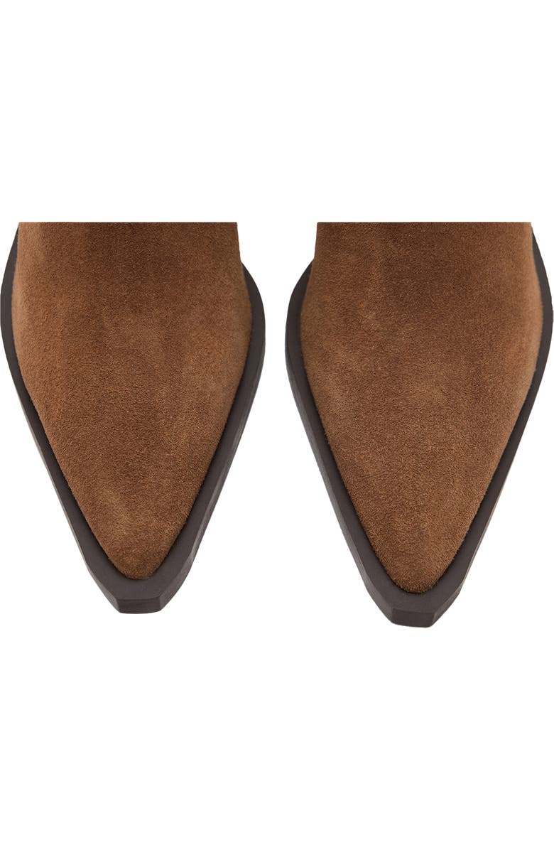 MANGO Pointed Toe Bootie, Alternate, color,