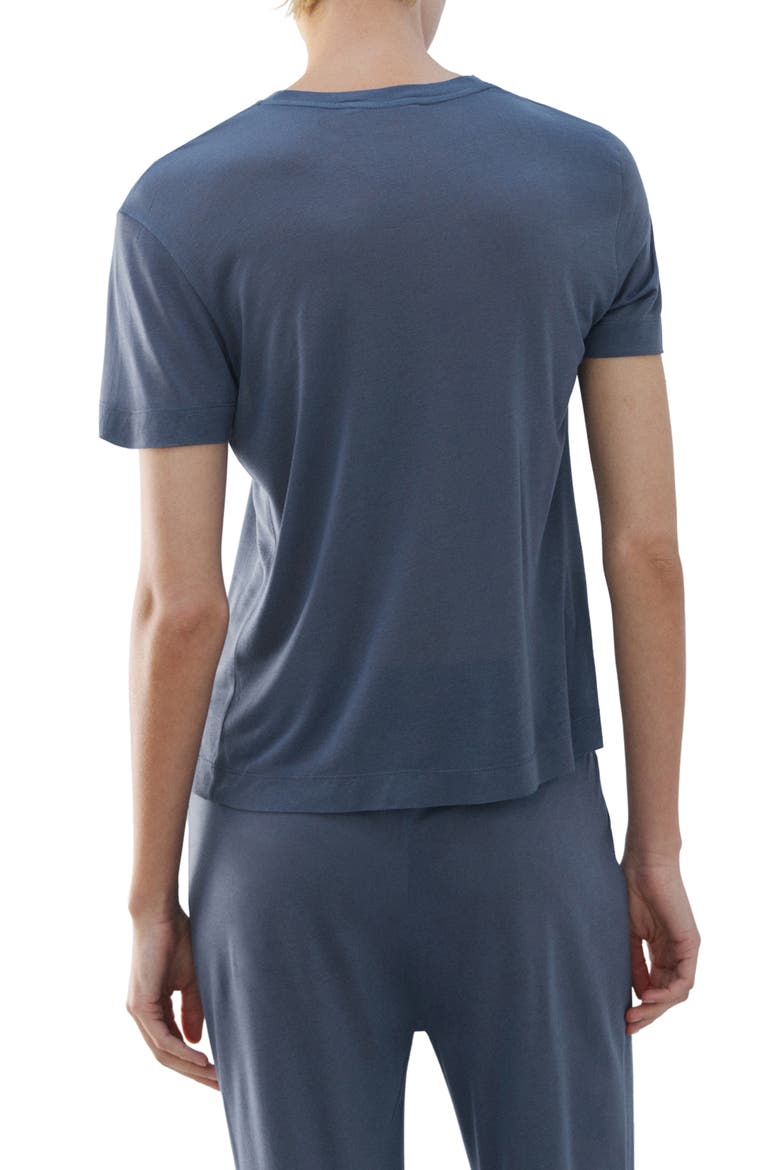 Modal Pajama T-Shirt, Alternate, color, BLUE