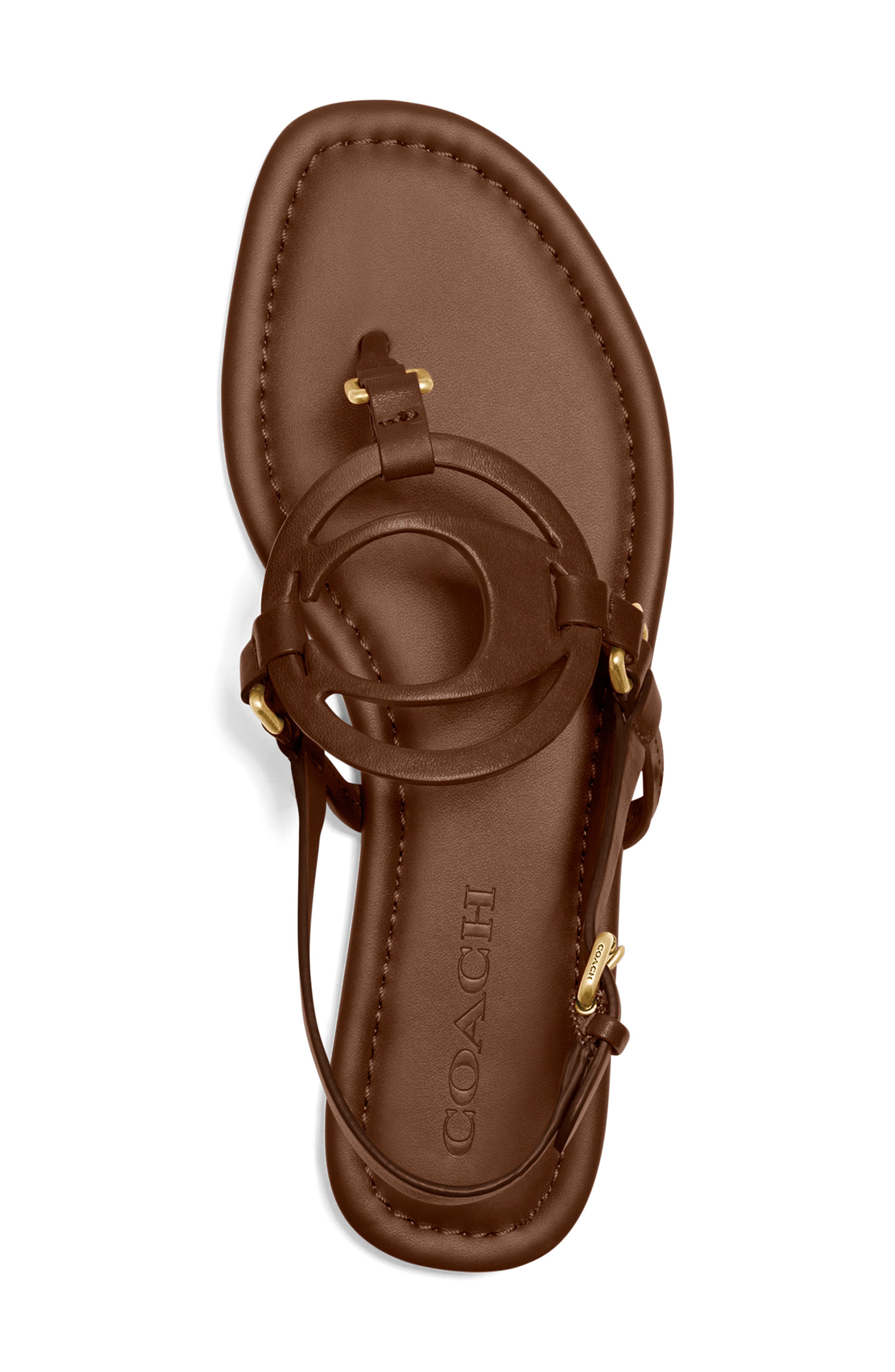 COACH Jeri Logo Sandal, Alternate, color, 
