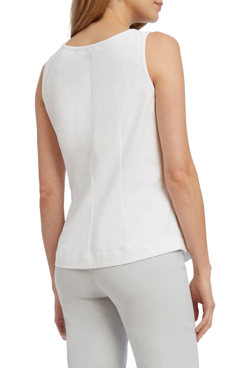 NIC+ZOE Mesh Yoke Tank Top, Alternate, color,