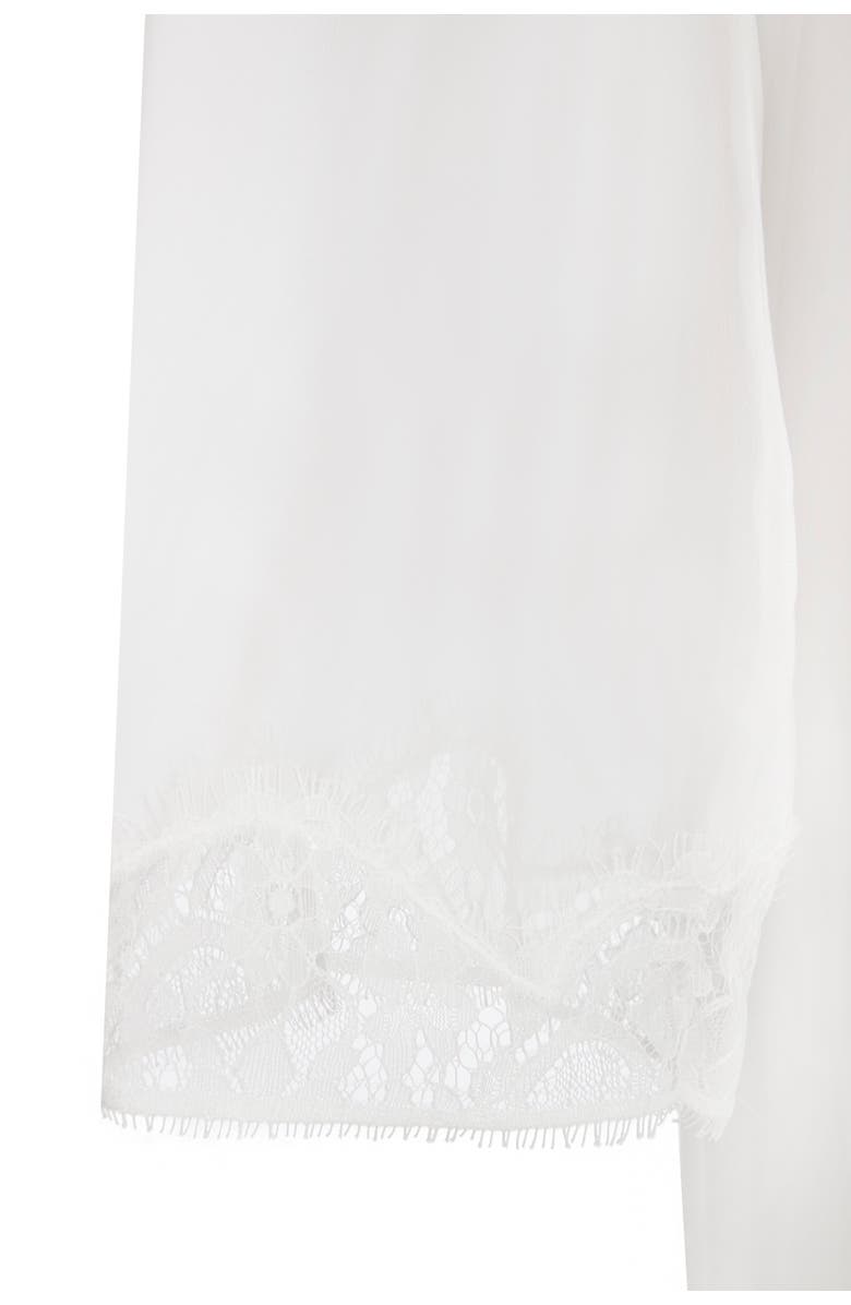 House Of Silk Carmen Chiffon Robe, Alternate, color, Champagne