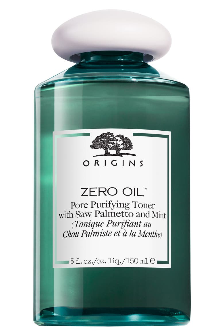 Zero Oil™ Pore Purifying Toner with Saw Palmetto & Mint, Main, color, NO COLOR