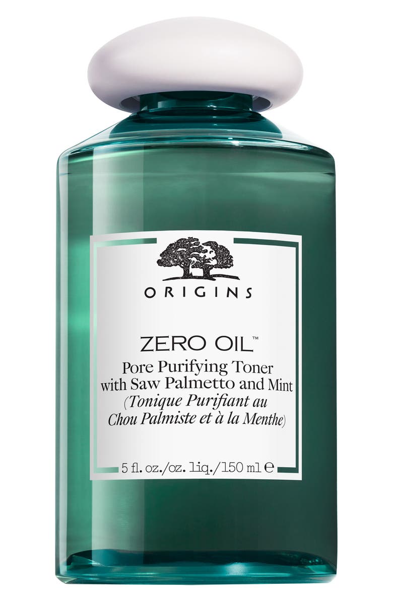 Origins Zero Oil<sup>™</sup> Pore Purifying Toner with Saw Palmetto & Mint, Main, color, 