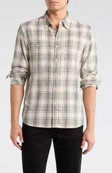 Lucky Brand Plaid Work Shirt
