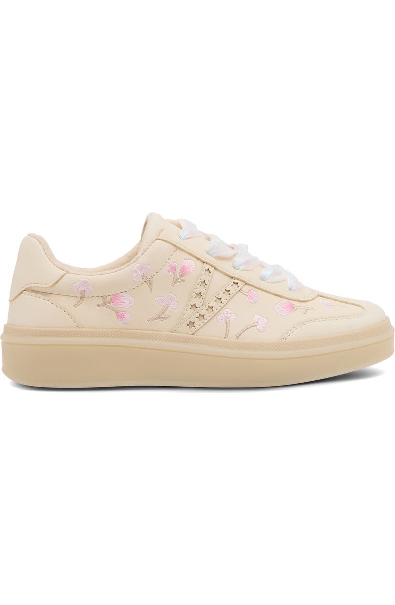 Steve Madden Kids' JKaelie Sneaker, Alternate, color, Bone