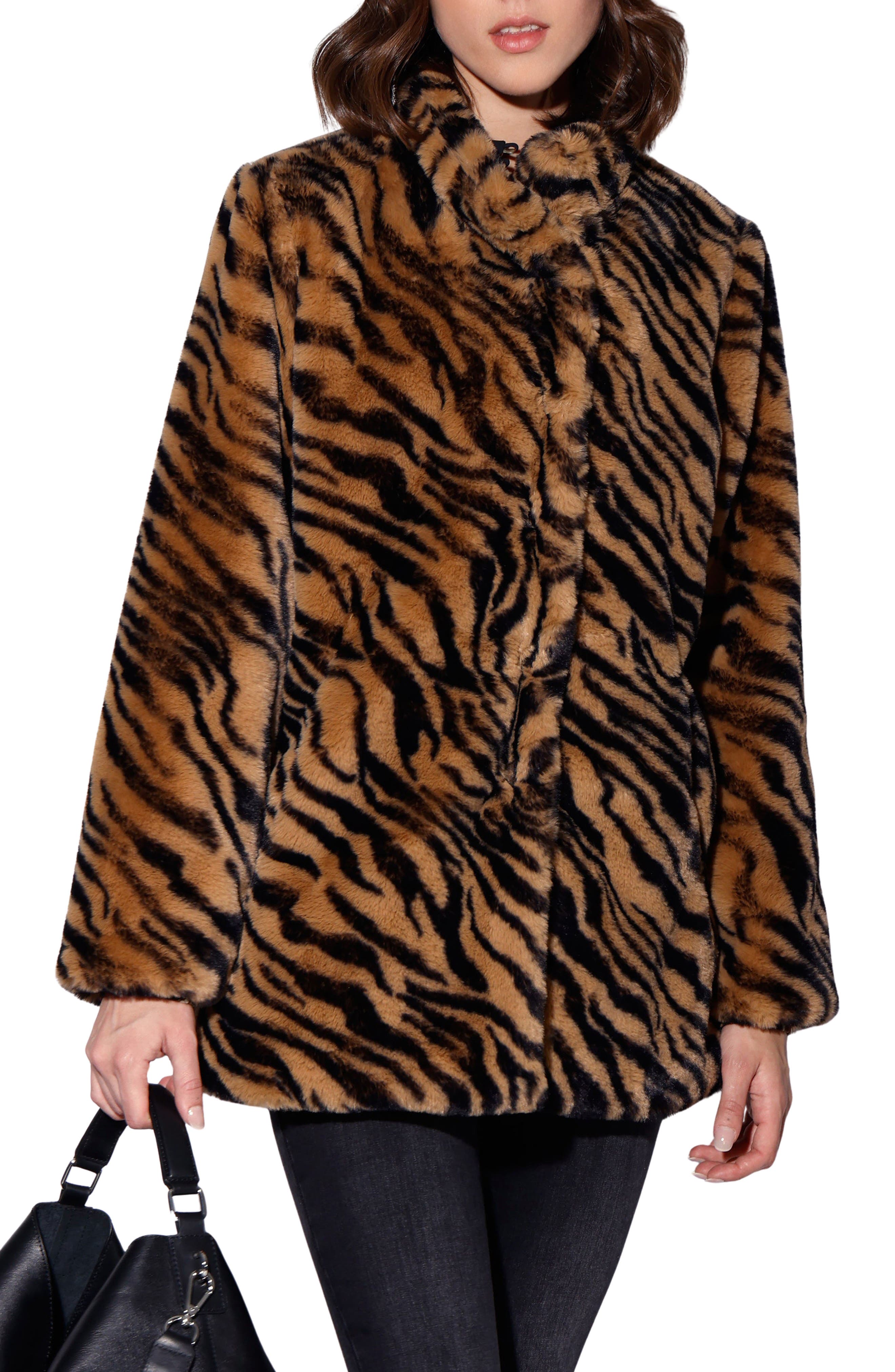Walter Baker Priscilla Faux Fur Coat